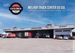 Centro de serviço Hoff Porto Alegre, é eleito o melhor Truck Center do Sul 2022